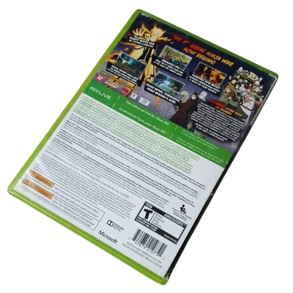 Naruto Shippuden: Ultimate Ninja Storm 3 Xbox 360/Not‎ Tested